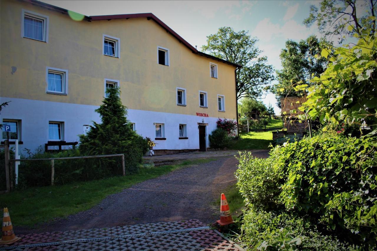 Zagroda Agroturystyczna Wiecha Mieroszow Buitenkant foto