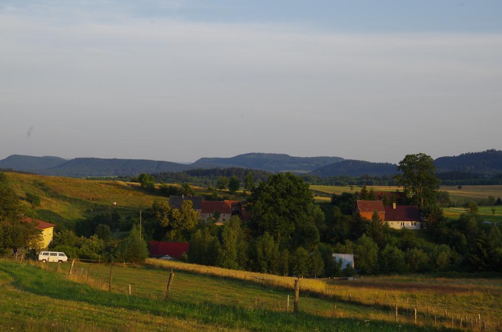 Zagroda Agroturystyczna Wiecha Mieroszow Buitenkant foto